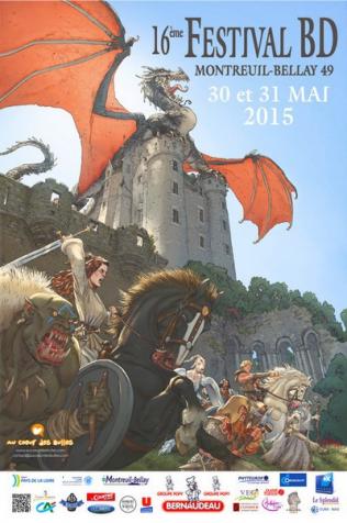 Affiche du Festival BD de Montreuil-Bellay