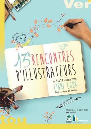 13e Rencontres d'illustrateurs à Vertou