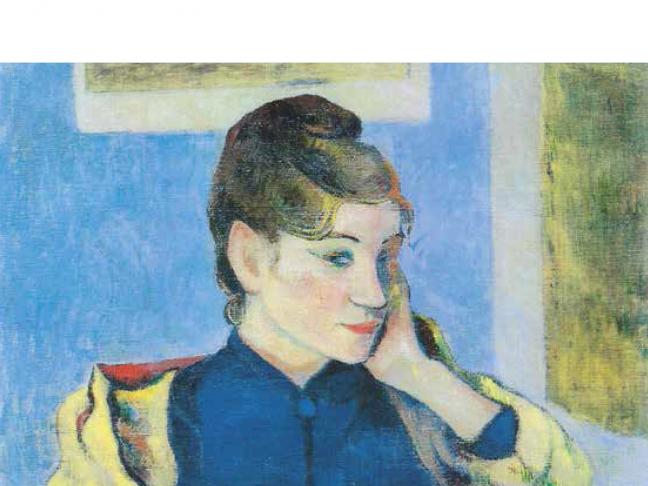 Portrait par Gauguin, usée de Grenoble
